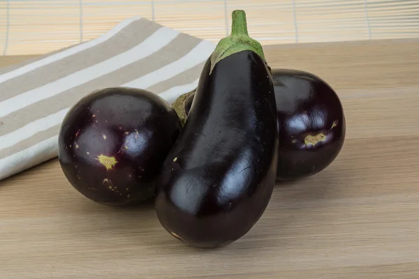 Aubergines fraîches et mûres — Photo