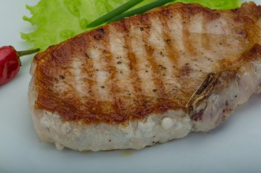 ızgara domuz biftek