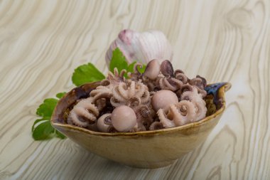 haşlanmış ahtapot