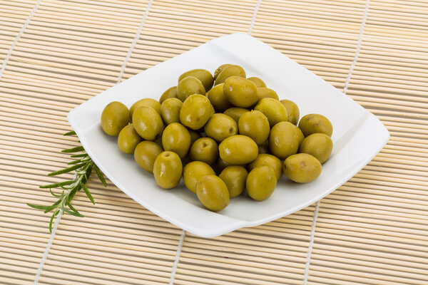 Green olives