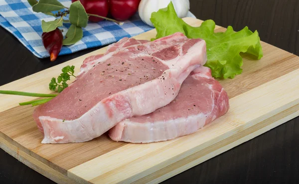 Raw t-bone steak — Stock Photo, Image