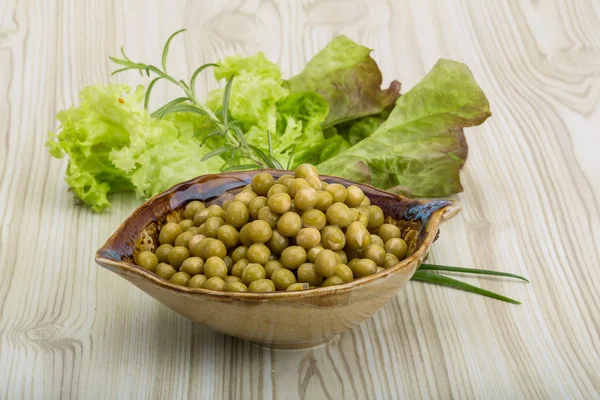 Marinated peas — Stock Photo, Image