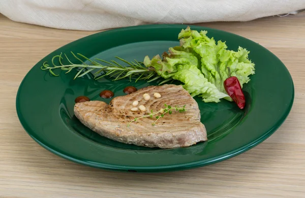 Bife de atum grelhado — Fotografia de Stock