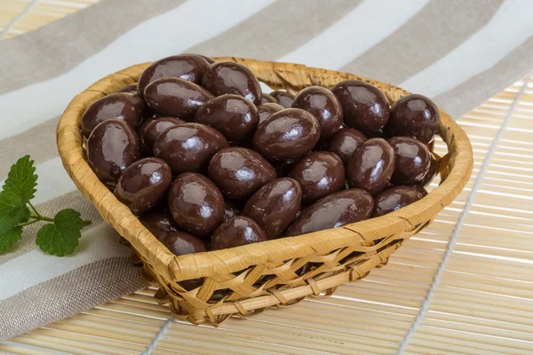 Mandorle al cioccolato — Foto Stock