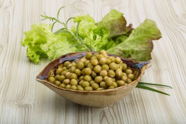 marine edilmiş bezelye