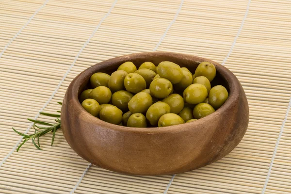 Green olives — Stock Photo, Image