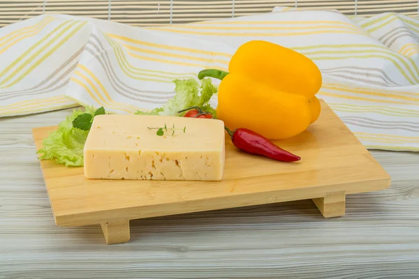 Yellow cheese — Stock Photo, Image