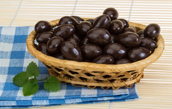 Bademli çikolata — Stok fotoğraf