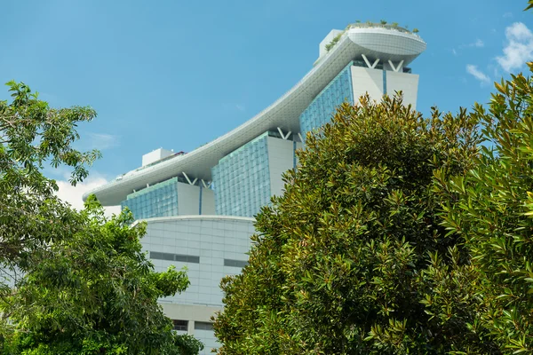 Marina Bay Sands в Сингапуре. — стоковое фото