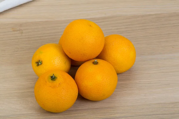 Tangerinas maduras frescas — Fotografia de Stock