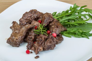 kavrulmuş geyik eti