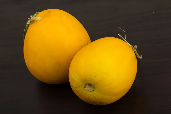 Small yellow melon — Stock Photo, Image