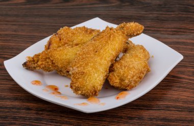 Kızarmış karides tempura