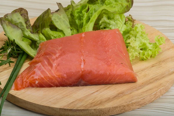 Salmon fillet — Stock Photo, Image