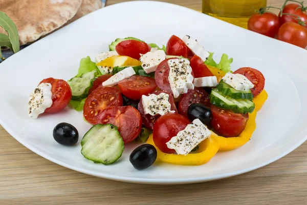 Griechischer Salat — Stockfoto