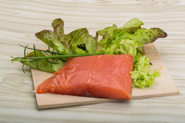 Salmon fillet — Stock Photo, Image