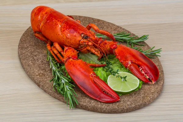 Red boiled lobster — Stock Photo, Image