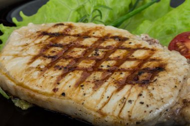 ızgara domuz biftek