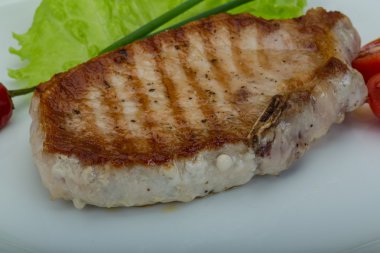 ızgara domuz biftek