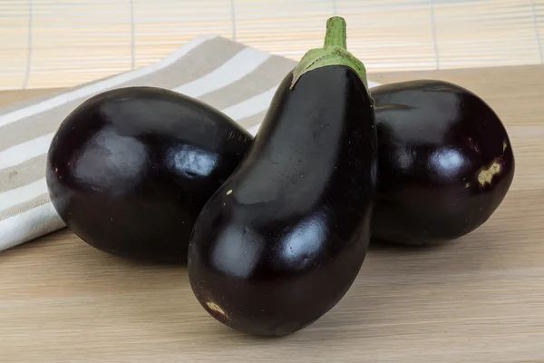 Eggplants on  background — Stock Photo, Image