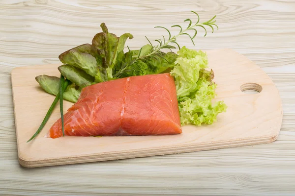 Salmon fillet — Stock Photo, Image