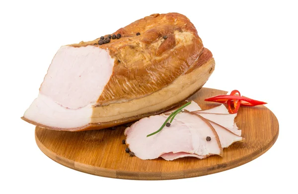 Ham on the board — Stock Photo, Image