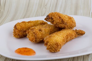 Kızarmış karides tempura