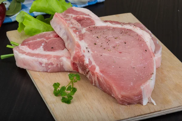 Raw t-bone steak — Stock Photo, Image