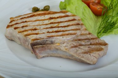 ızgara t-bone biftek