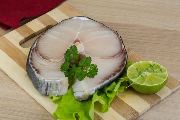 Filete de tiburón azul crudo —  Fotos de Stock