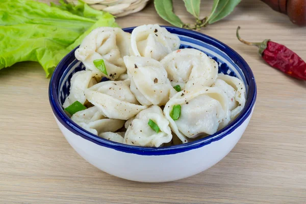 Gnocchi russi bolliti — Foto Stock