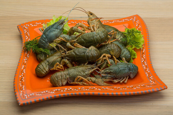 Raw Crayfish