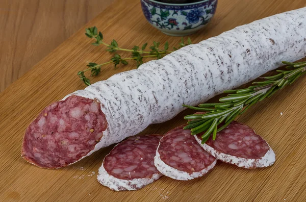 Fuet sausage — Stock Photo, Image