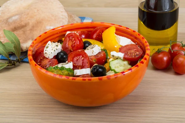 Griechischer Salat — Stockfoto