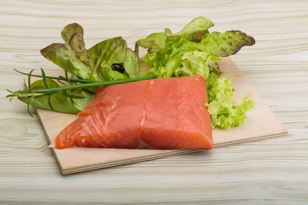 Salmon fillet — Stock Photo, Image