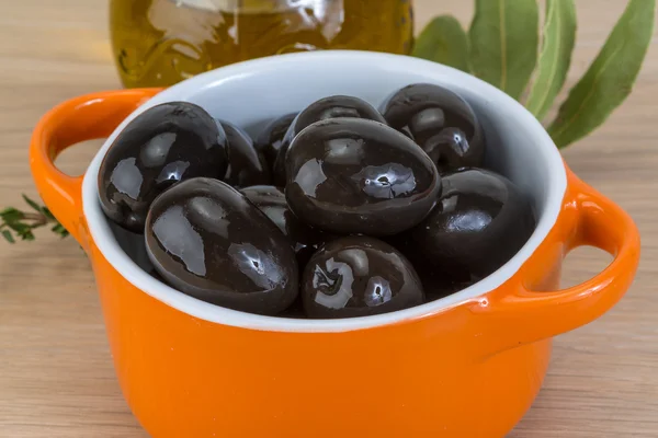 Sorte oliven - Stock-foto