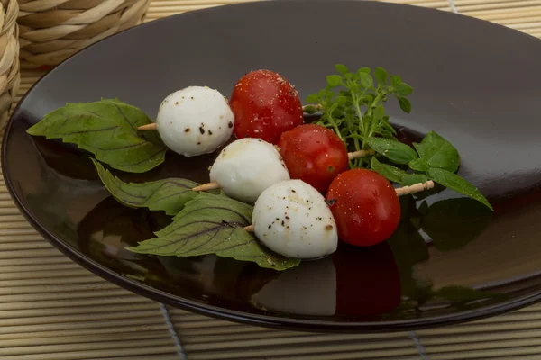 Caprese salatası — Stok fotoğraf