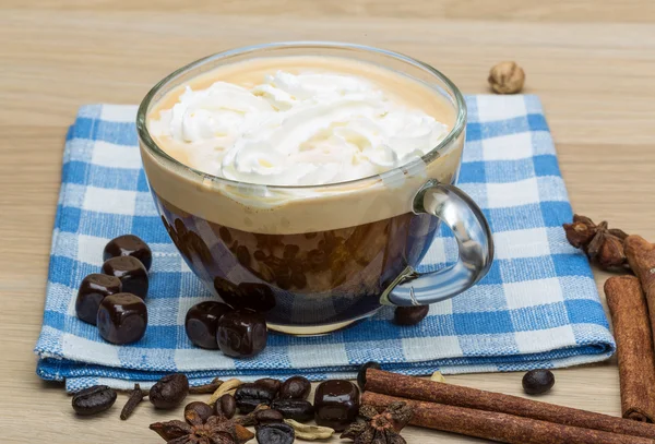 Café con crema — Foto de Stock