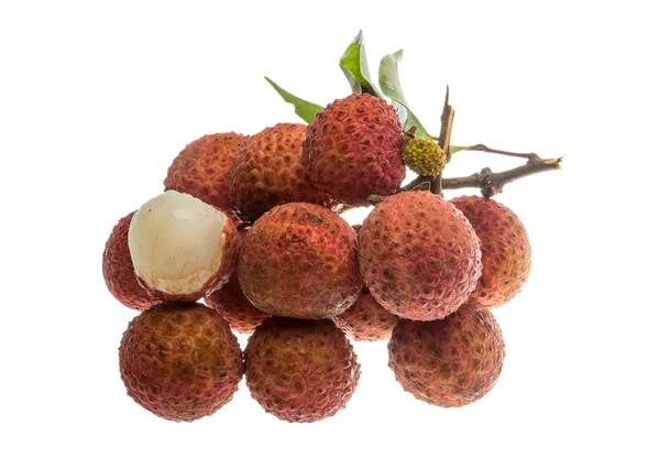 Aziatische vruchten lychee — Stockfoto