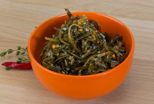 Ensalada de laminaria — Foto de Stock