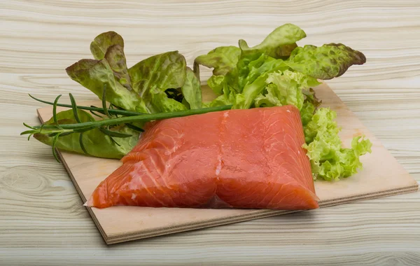 Salmon fillet — Stock Photo, Image