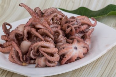 haşlanmış ahtapot