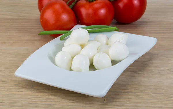 Kulki sera mozzarella — Zdjęcie stockowe