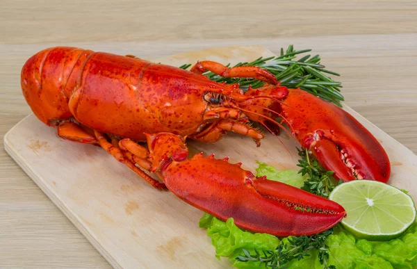 Red boiled lobster — Stock Photo, Image