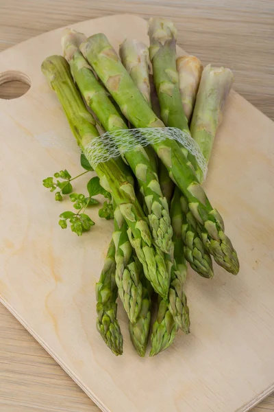 Raw asparagus — Stock Photo, Image
