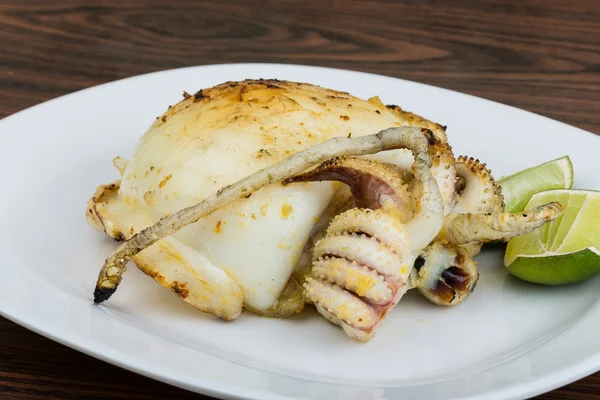 Grilled cuttlefish — Stock Photo, Image