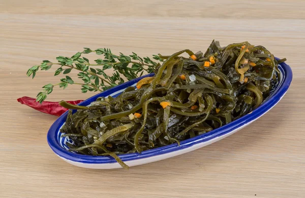 Ensalada de laminaria — Foto de Stock