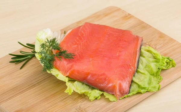 Salmone salato — Foto Stock