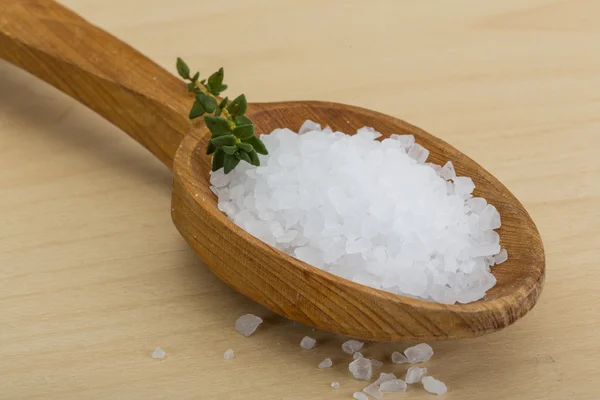 Sea salt kristall — Stockfoto