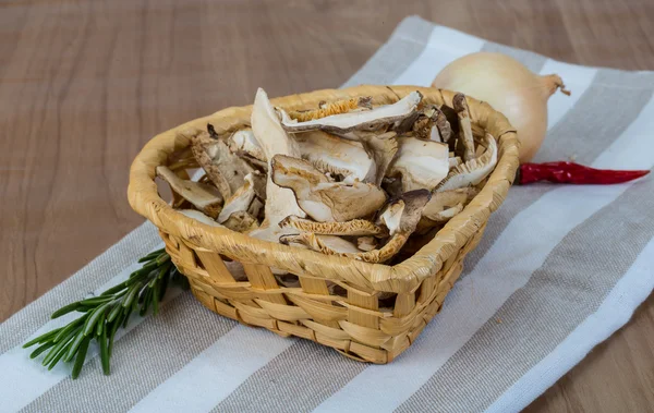 Kuru shiitake — Stok fotoğraf